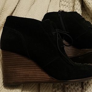 Lucky brand wedge bootie